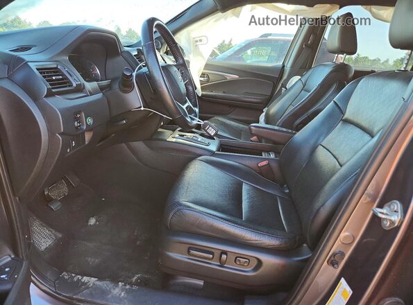 5FNYF8H56KB020676 2019 HONDA PASSPORT Gray წინა სალონის ხედი