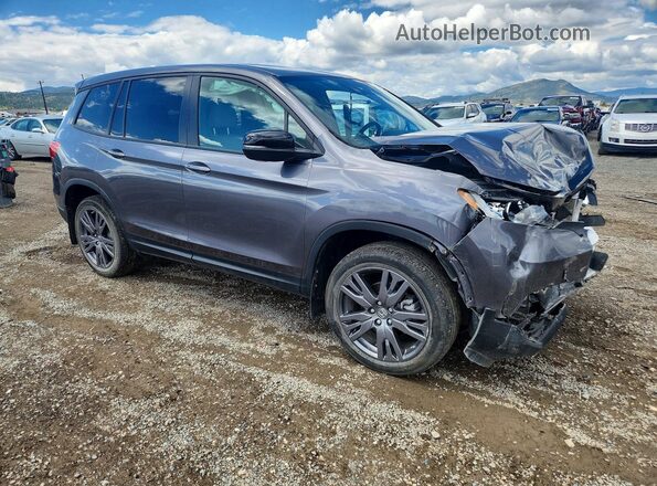 5FNYF8H56LB011641 2020 HONDA PASSPORT Gray Передня права чверть
