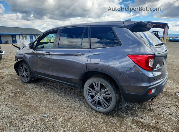 5FNYF8H56LB011641 2020 HONDA PASSPORT Gray Задня ліва чверть