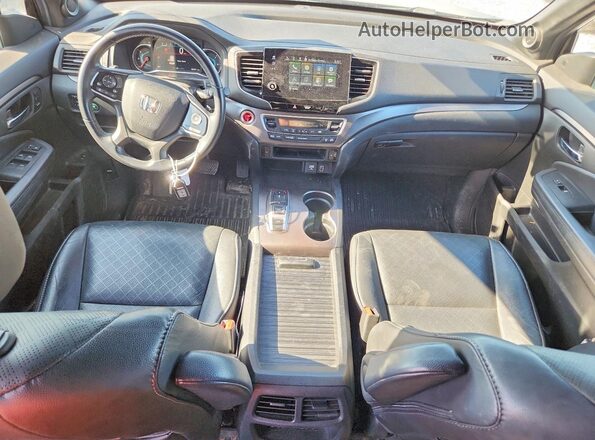 5FNYF8H56MB009776 2021 HONDA PASSPORT Gray Вид панелі приладів