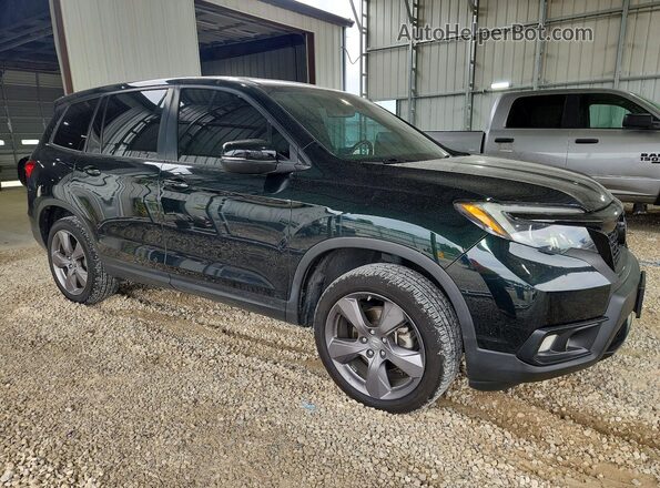 5FNYF8H57LB016394 2020 HONDA PASSPORT Green Առջևի աջ