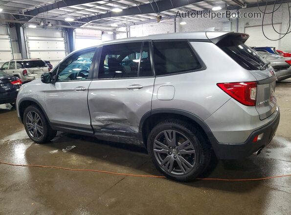 5FNYF8H57MB025078 2021 HONDA PASSPORT Серебряный Задняя левая четверть