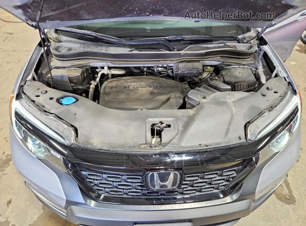 5FNYF8H57MB025078 2021 HONDA PASSPORT Серебряный Вид подкапотного пространства