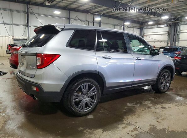 5FNYF8H57MB025078 2021 HONDA PASSPORT Серебряный Задняя правая четверть