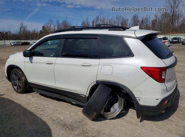 5FNYF8H58MB011075 2021 HONDA PASSPORT White Rear left