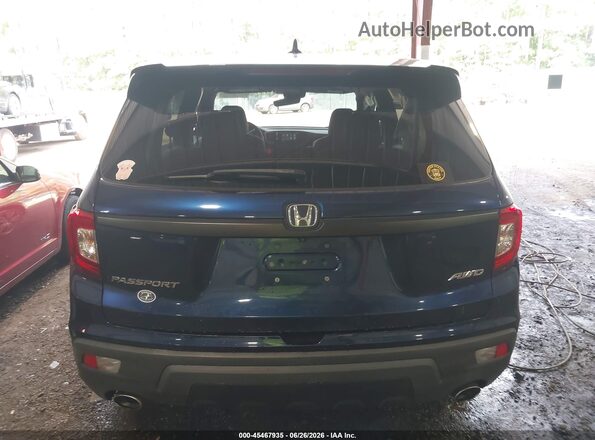 5FNYF8H59KB029176 2019 HONDA PASSPORT Синий 