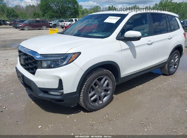 5FNYF8H59PB024597 2023 HONDA PASSPORT Белый Передняя левая четверть