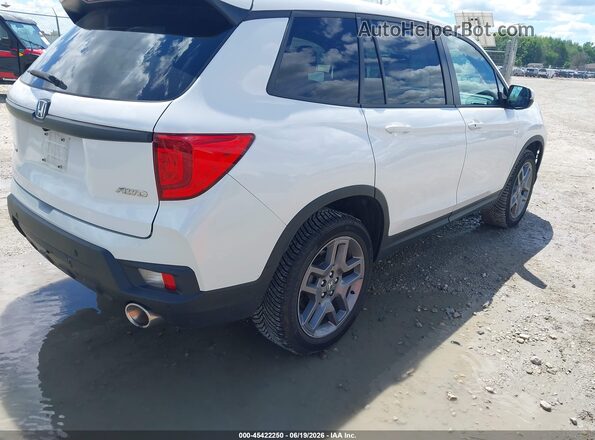 5FNYF8H59PB024597 2023 HONDA PASSPORT Белый Задняя правая четверть