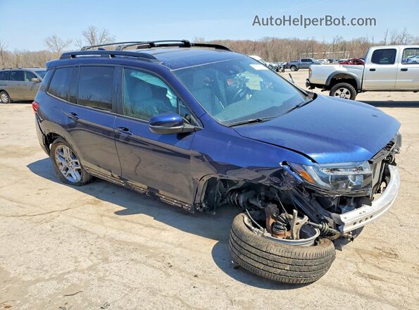 5FNYF8H59RB013375 2024 HONDA PASSPORT Blue Delantero derecho
