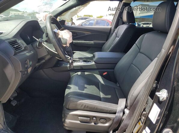 5FNYF8H59RB015580 2024 HONDA PASSPORT Black Vista interior delantera
