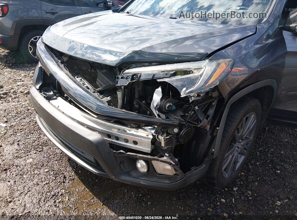 5FNYF8H5XLB019371 2020 HONDA PASSPORT Gray Vista frontal