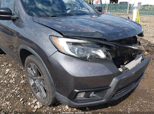 5FNYF8H5XLB019371 2020 HONDA PASSPORT Gray 