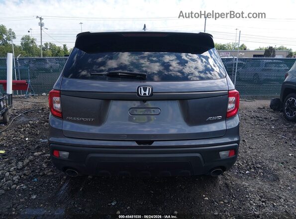 5FNYF8H5XLB019371 2020 HONDA PASSPORT Gray 
