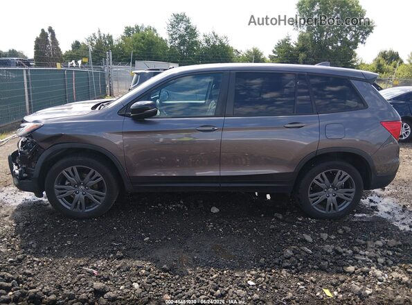 5FNYF8H5XLB019371 2020 HONDA PASSPORT Gray 
