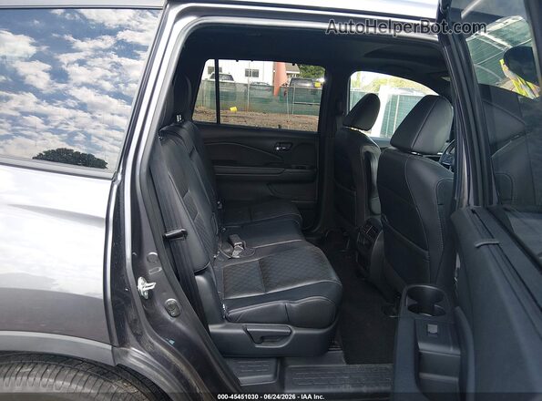 5FNYF8H5XLB019371 2020 HONDA PASSPORT Gray Vista de la etiqueta del VIN