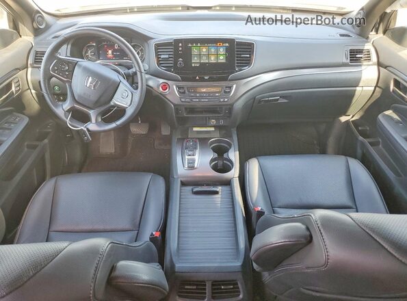 5FNYF8H5XPB029680 2023 HONDA PASSPORT Blue წინა პანელის ხედი