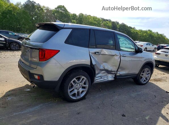 5FNYF8H5XRB018035 2024 HONDA PASSPORT Silver Trasero derecho