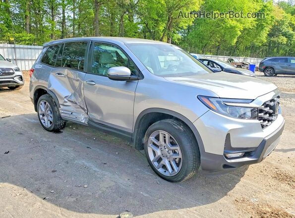 5FNYF8H5XRB018035 2024 HONDA PASSPORT Silver Delantero derecho