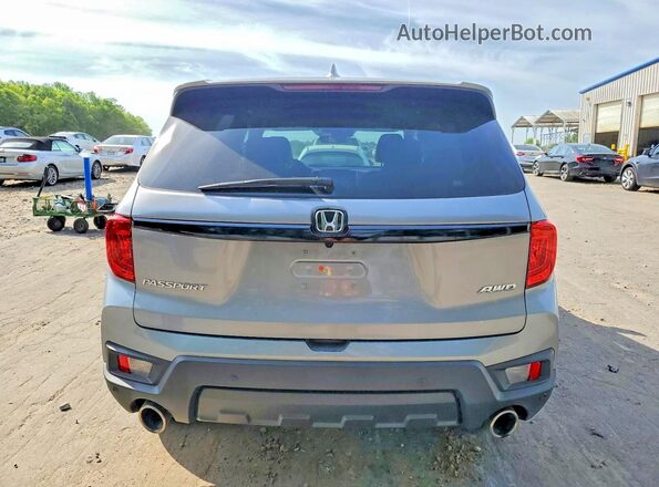 5FNYF8H5XRB018035 2024 HONDA PASSPORT Silver Vista trasera