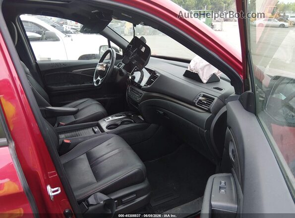 5FNYF8H60NB006799 2022 HONDA PASSPORT Red Задня права чверть