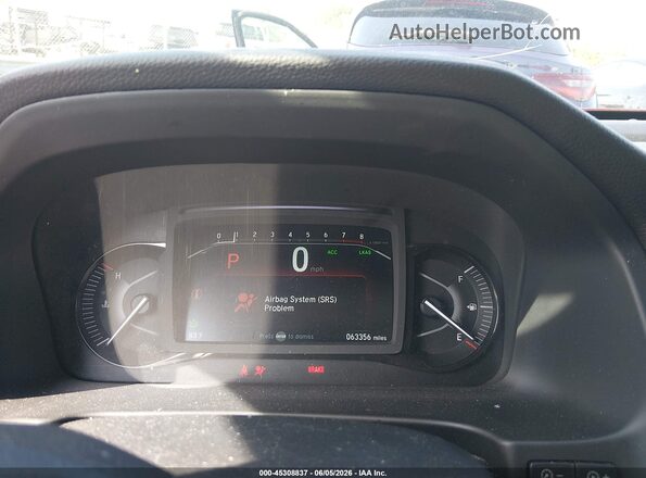 5FNYF8H60NB006799 2022 HONDA PASSPORT Red Вид салону спереду