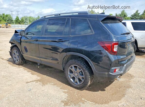 5FNYF8H60RB021938 2024 HONDA PASSPORT Black Rear left