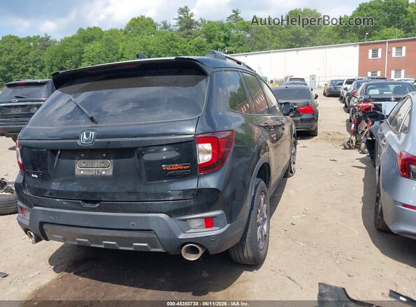 5FNYF8H61NB025460 2022 HONDA PASSPORT Black Հետևի աջ