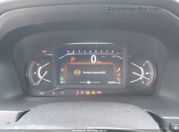 5FNYF8H61NB025460 2022 HONDA PASSPORT Black Հետևի նստատեղերի տեսք