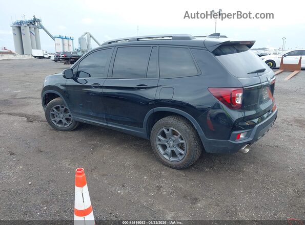5FNYF8H62RB019172 2024 HONDA PASSPORT Черный Задняя левая четверть