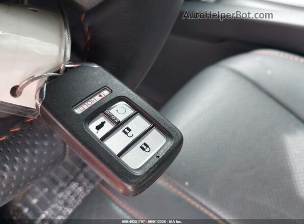 5FNYF8H64RB018301 2024 HONDA PASSPORT Blue Вид панелі приладів