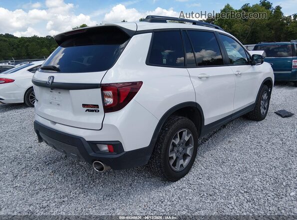 5FNYF8H66PB012481 2023 HONDA PASSPORT White Trasero derecho