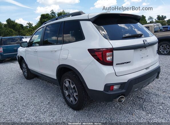 5FNYF8H66PB012481 2023 HONDA PASSPORT White Trasero izquierdo