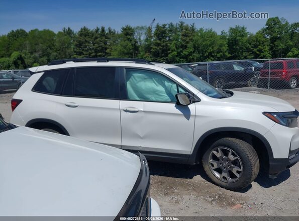 5FNYF8H66PB038742 2023 HONDA PASSPORT White Սալոնի հետևի տեսք