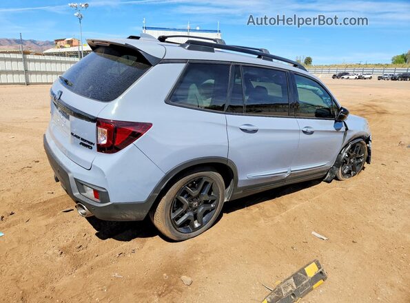 5FNYF8H81RB013901 2024 HONDA PASSPORT Синий Задняя правая четверть