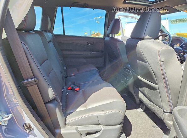 5FNYF8H81RB013901 2024 HONDA PASSPORT Синий Вид задних сидений