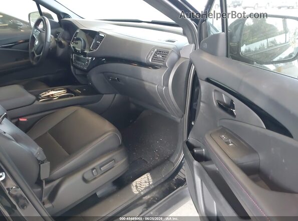 5FNYF8H84RB015495 2024 HONDA PASSPORT Black Vista interior delantera