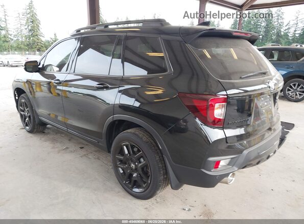 5FNYF8H84RB015495 2024 HONDA PASSPORT Black Trasero izquierdo