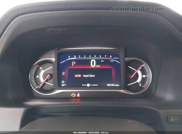 5FNYF8H84RB015495 2024 HONDA PASSPORT Black Vista de los asientos traseros