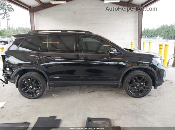 5FNYF8H84RB015495 2024 HONDA PASSPORT Black Vista interior de 360 grados