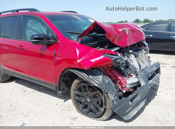5FNYF8H85RB015778 2024 HONDA PASSPORT Red Դիմացի տեսք