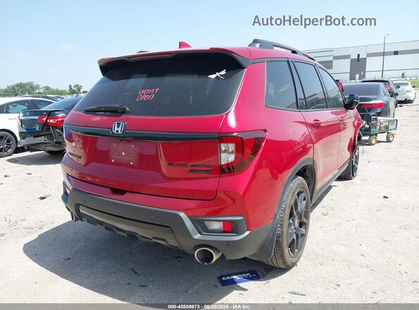5FNYF8H85RB015778 2024 HONDA PASSPORT Red Հետևի աջ