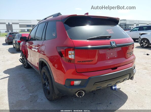 5FNYF8H85RB015778 2024 HONDA PASSPORT Red Հետևի ձախ