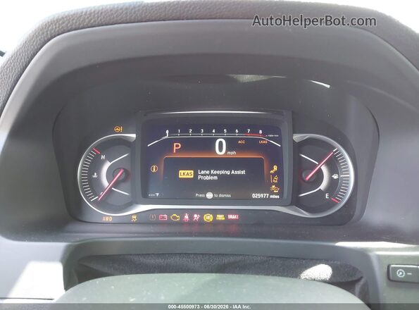 5FNYF8H85RB015778 2024 HONDA PASSPORT Red Հետևի նստատեղերի տեսք