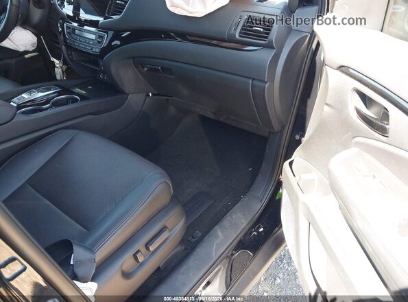 5FNYF8H86SB008005 2025 HONDA PASSPORT Black Вид салону спереду