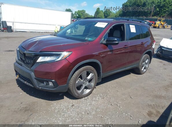 5FNYF8H93KB008133 2019 HONDA PASSPORT Burgundy 