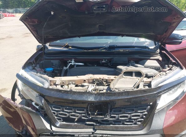 5FNYF8H93KB008133 2019 HONDA PASSPORT Burgundy 