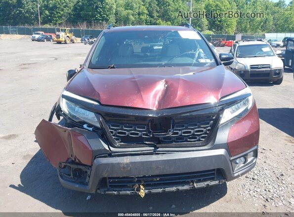 5FNYF8H93KB008133 2019 HONDA PASSPORT Burgundy 