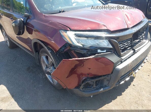 5FNYF8H93KB008133 2019 HONDA PASSPORT Burgundy 