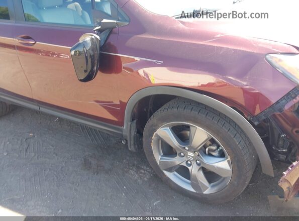 5FNYF8H93KB008133 2019 HONDA PASSPORT Burgundy 