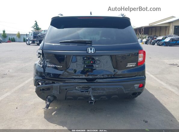 5FNYF8H93MB036629 2021 HONDA PASSPORT Black Вид спереду